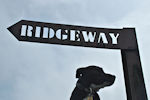 Follow the Ridgeway sign